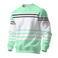 📢📢50%Rabatt!!!🎉💞 Über 100.000 verkauft – der beliebteste Hit – jetzt zum halben Preis ！Gestreiftes Colorblock-Langarm-Sweatshirt für Herren