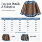 📢📢50% Rabatt!!! 🎉✨ Damen-Sweatshirt mit Leopardenmuster & Rundhalsausschnitt