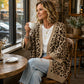 📢📢50%Rabatt!!!🎉🔥 Bestseller – Leopardenmuster-Jacke – perfekt für Alltag