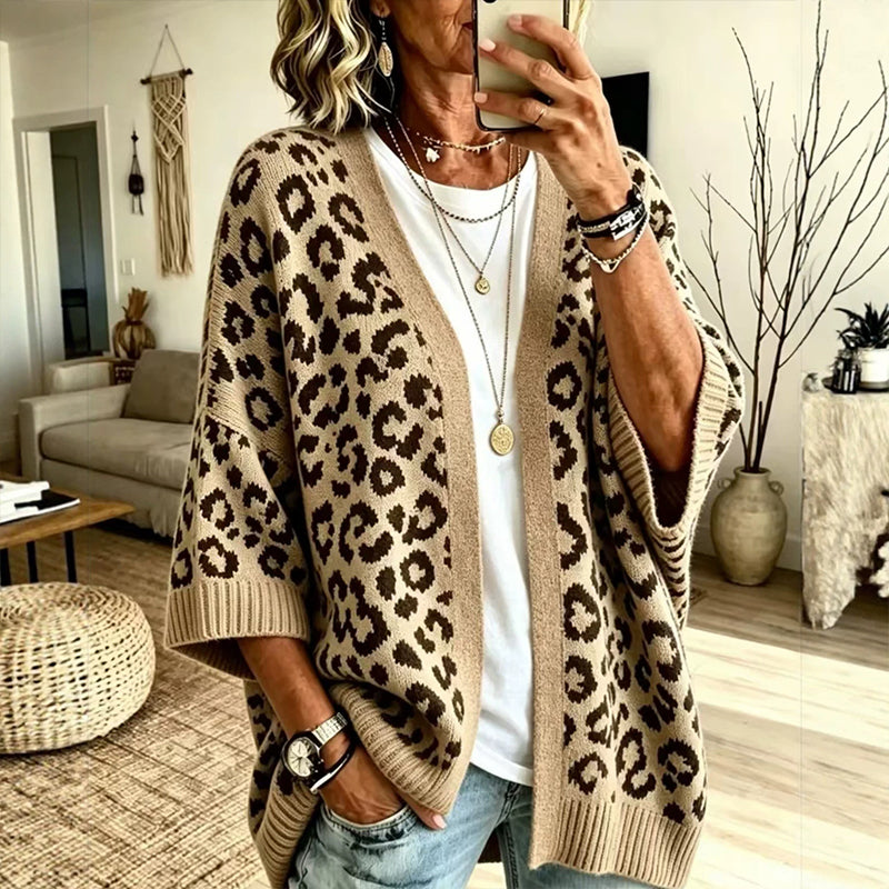 📢📢50%Rabatt!!!🎉🔥 Bestseller – Leopardenmuster-Jacke – perfekt für Alltag