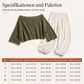 📢📢50%Rabatt!!!🎉✨Damen-Set aus schulterfreiem Strickoberteil und lässigen Hosen
