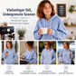 📢📢50%Rabatt!!!🎉✨Gestreefter Patchwork-Hoodie für Damen