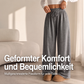 📢📢50%Rabatt!!!🎉⌛ Nur solange Vorrat reicht – danach regulärer Preis! Damen-Hosen mit hoher Taille, weitem Bein und Kordelzug