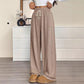 📢📢50%Rabatt!!!🎉⌛ Nur solange Vorrat reicht – danach regulärer Preis! Damen-Hosen mit hoher Taille, weitem Bein und Kordelzug