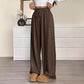 📢📢50%Rabatt!!!🎉⌛ Nur solange Vorrat reicht – danach regulärer Preis! Damen-Hosen mit hoher Taille, weitem Bein und Kordelzug