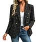 📢📢50%Rabatt!!!🎉✨Zweireihiger Freizeitblazer für Damen