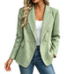 📢📢50%Rabatt!!!🎉✨Zweireihiger Freizeitblazer für Damen