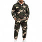 📢📢50%Rabatt!!!🎉✨Warmer Hoodie- und Hosenanzug für Herren mit Camouflage-Muster