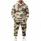 📢📢50%Rabatt!!!🎉✨Warmer Hoodie- und Hosenanzug für Herren mit Camouflage-Muster