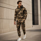 📢📢50%Rabatt!!!🎉✨Warmer Hoodie- und Hosenanzug für Herren mit Camouflage-Muster