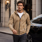 📢📢50%Rabatt!!!🎉✨Herren-Cargo-Jacke mit durchgehendem Reißverschluss und Kapuze