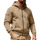 📢📢50%Rabatt!!!🎉✨Herren-Cargo-Jacke mit durchgehendem Reißverschluss und Kapuze