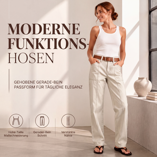 📢📢50%Rabatt!!!🎉👖Bestseller – Gerade-Weite-Hose – vielseitig und stylisch