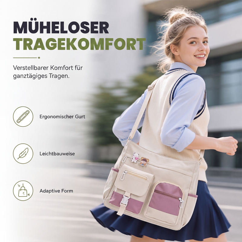 👜 50% Rabatt | Mehr Platz & smarte Organisation – Multi-Pocket Alltagstasche