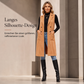 📢📢50%Rabatt!!!🧥✨ Neuheiten – Zweireihige lange Weste – elegant und vielseitig