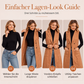📢📢50%Rabatt!!!🧥✨ Neuheiten – Zweireihige lange Weste – elegant und vielseitig