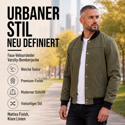 📢📢50%Rabatt!!!🎉✨Herren-Blousonjacke aus Wildlederimitat