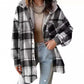📢📢50%Rabatt!!!🎉✨Damen klassische gemütliche karierte Kapuzenjacke