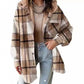 📢📢50%Rabatt!!!🎉✨Damen klassische gemütliche karierte Kapuzenjacke