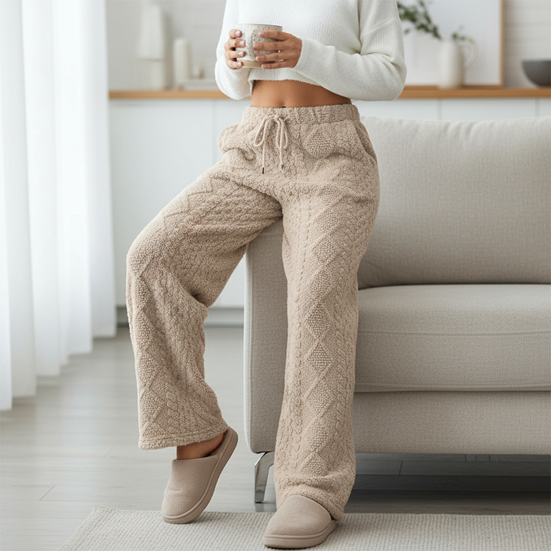 📢📢50%Rabatt!!!🎉✨Verdickte warme Hose mit geradem Bein
