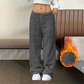 📢📢50%Rabatt!!!🎉✨Verdickte warme Hose mit geradem Bein