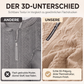 📢📢50%Rabatt!!!👚💎 Jetzt im Trend – Damen-Sweatshirt mit Zopfmuster und halblangem Reißverschluss