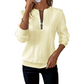 📢📢50%Rabatt!!!👚💎 Jetzt im Trend – Damen-Sweatshirt mit Zopfmuster und halblangem Reißverschluss