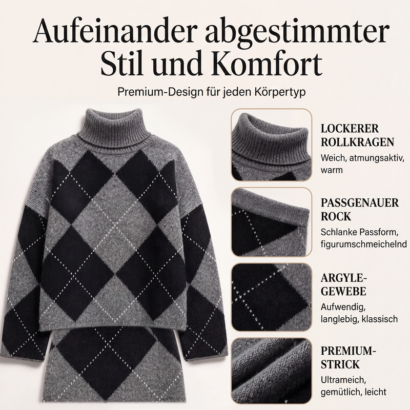 Damen-Argyle-Set – bequem und stylisch