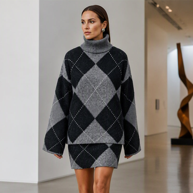 Damen-Argyle-Set – bequem und stylisch