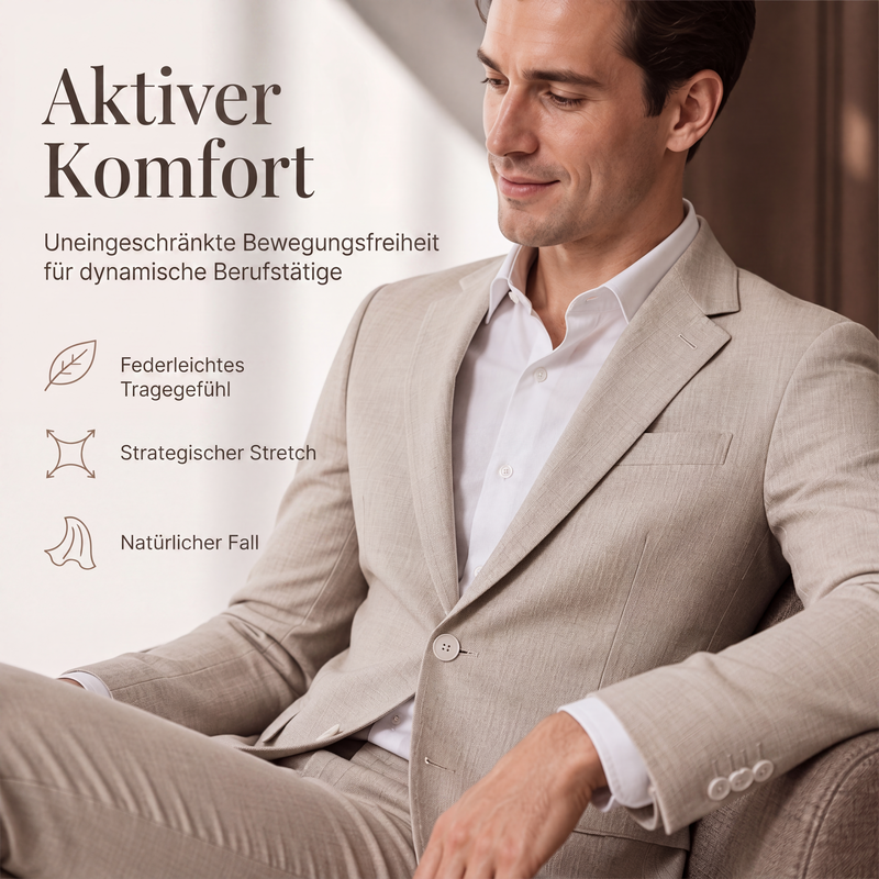 📢📢50%Rabatt!!!🎉✨Schlanker Zweiteiler Anzug für Herren