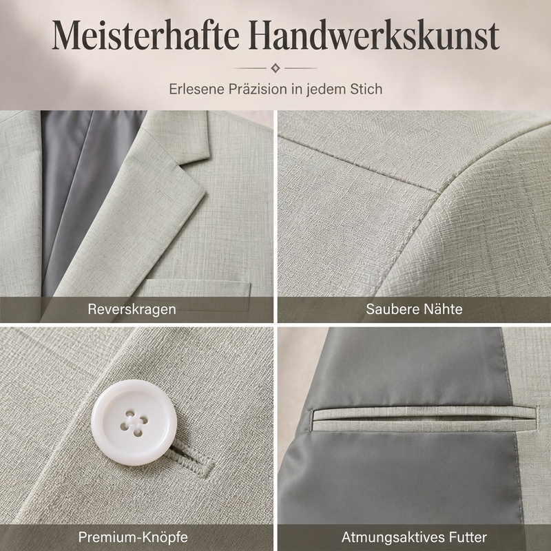 📢📢50%Rabatt!!!🎉✨Schlanker Zweiteiler Anzug für Herren