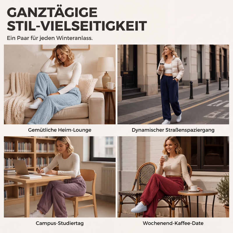 📢🎉50%Rabatt!!!🛍️✨Kuschelige Wärme & entspannter Komfort – Gefütterte Damenhose