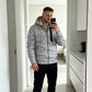 🧥 50% Rabatt | Kuschelige Wärme & Kälteschutz – Herren Plüsch-Kapuzenjacke