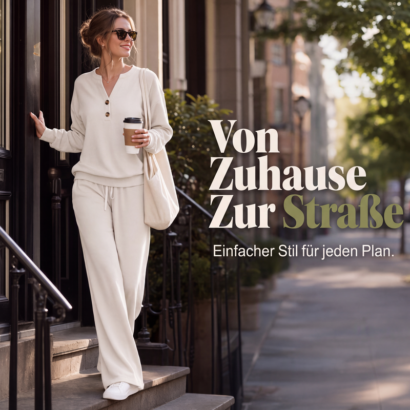 📢🎉50%Rabatt!!!🛍️✨Lässiges Zweiteiler-Set – perfekt für Alltag