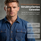 📢📢50%Rabatt!!!🎉✨Jeanshemd für Herren, langärmlig, lässige Knopf-Strickjacke