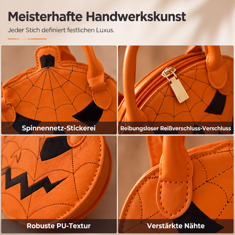 📢📢50%Rabatt!!!🎉✨Niedliche Halloween-Kürbis-Handtasche