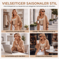 📢📢50%Rabatt!!!🎉✨Weit geschnittene Strickjacke für Damen