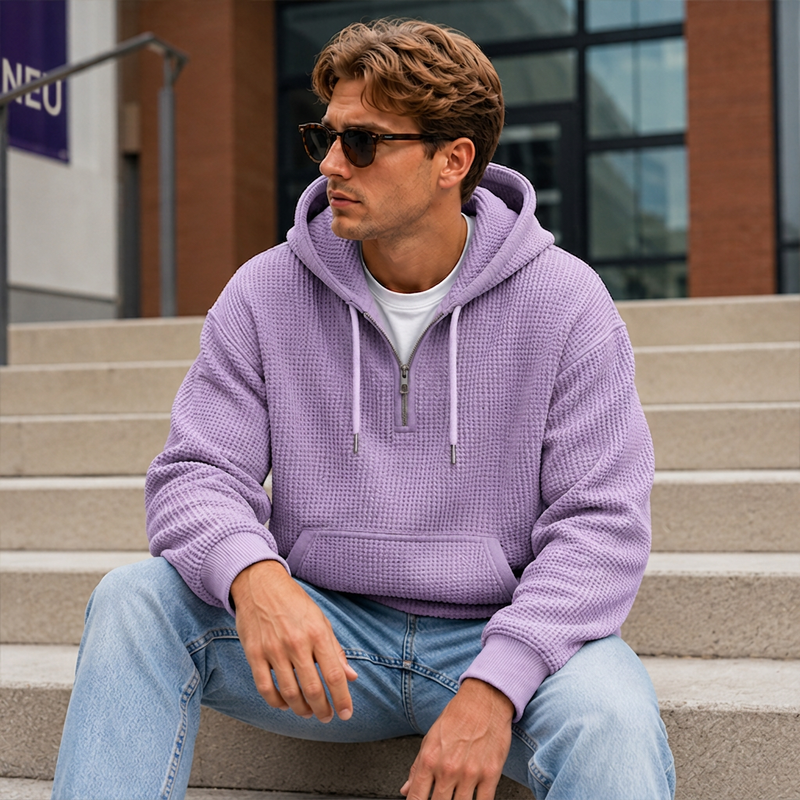 👕Räumungsverkauf🧶 Jetzt im Trend – Lockerer Strick-Hoodie – perfekt für Alltag