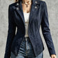 📢📢50%Rabatt!!!🎉✨Schicke taillierte Damenjacke mit Revers