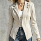 📢📢50%Rabatt!!!🎉✨Schicke taillierte Damenjacke mit Revers