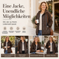 📢📢50%Rabatt!!!🎉✨Damen-Steppjacke mit Kapuze und Einsätzen