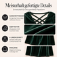 📢📢50%Rabatt!!!🎉✨Damen Criss-Cross Samt-Midikleid mit V-Ausschnitt
