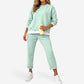 📢🎉50%Rabatt!!!🛍️✨Damen-Set im Fake-Two-Piece-Design aus Sweatshirt und Hose