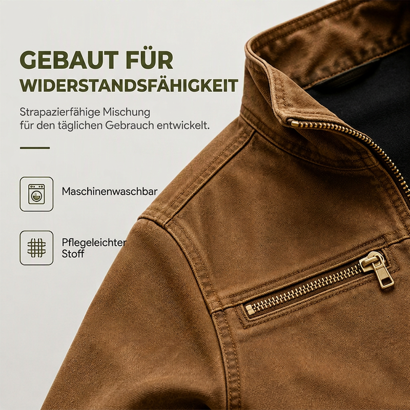 📢📢50%Rabatt!!!🎉✨Herren-Cargo-Jacke, leger und figurbetont