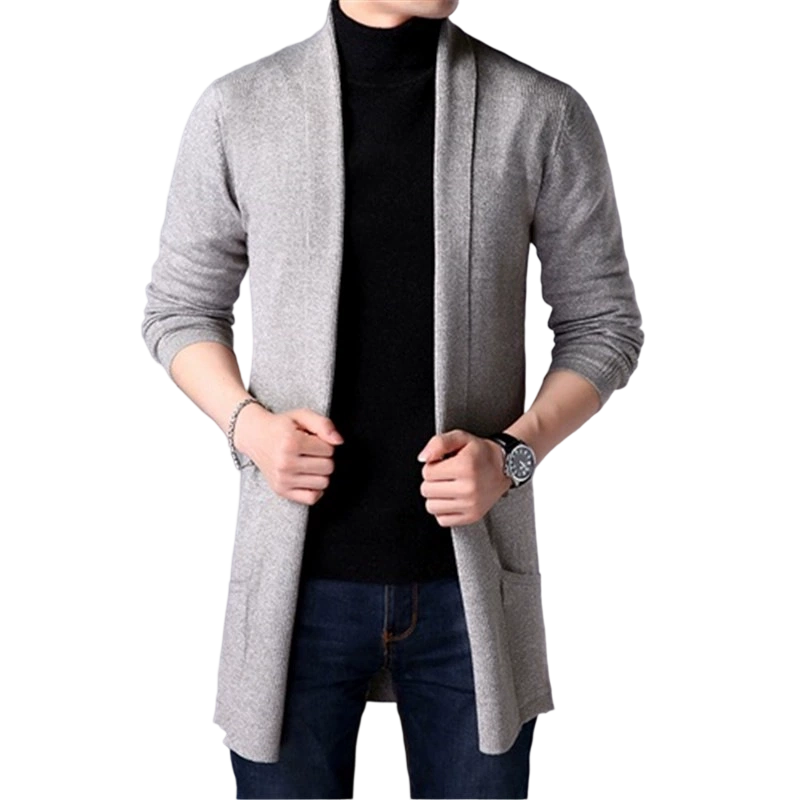 📢📢50%Rabatt!!!🎉✨Lässiges, lang geschnittenes, schmal anliegendes Strickoberteil für Herren
