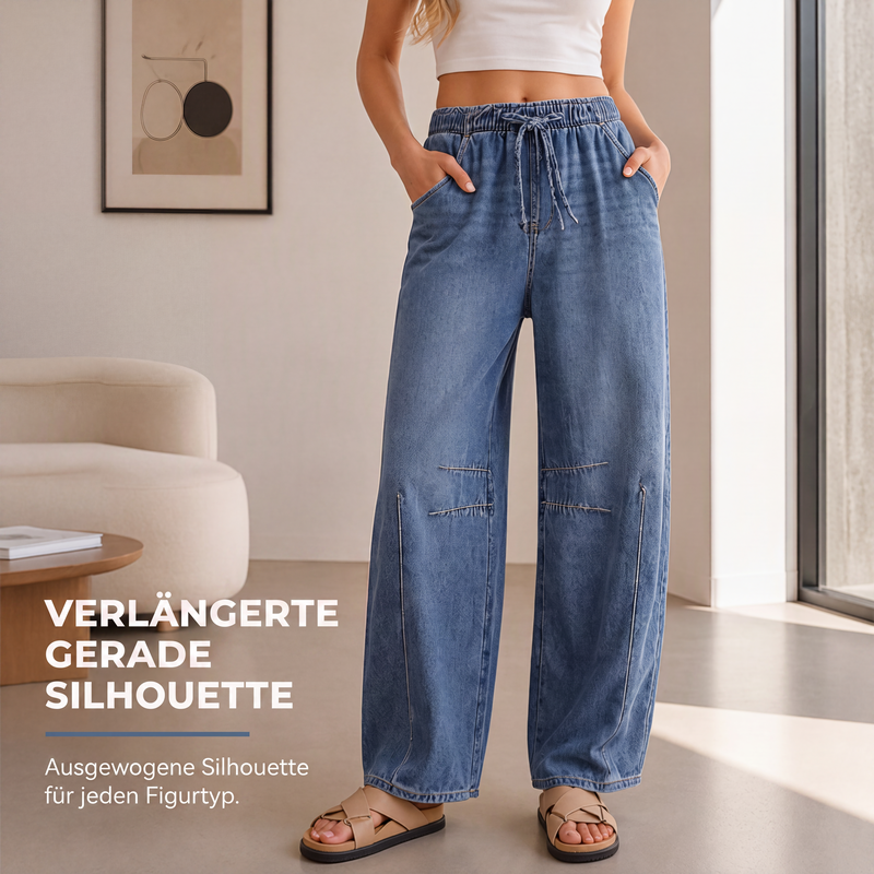 📢📢50%Rabatt!!!🎉✨Legere Jeans mit weiter Passform für Damen