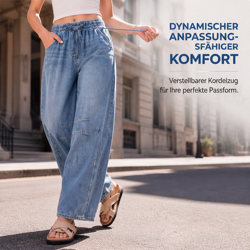 📢📢50%Rabatt!!!🎉✨Legere Jeans mit weiter Passform für Damen