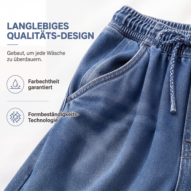 📢📢50%Rabatt!!!🎉✨Legere Jeans mit weiter Passform für Damen