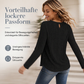 📢📢50%Rabatt!!!🎉✨Langarm-T-Shirt für Damen mit Spitzen-Applikationen