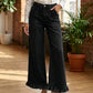 📢📢50%Rabatt!!!🎉✨Elegante Jeans mit geradem Bein und gerüschtem Saum für Damen